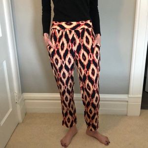 Amour Vert silk pocket pants